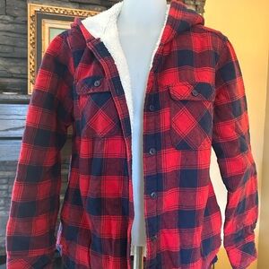 Boston Traders Cream Sherpa Jacket